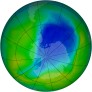 Antarctic Ozone 2011-11-25